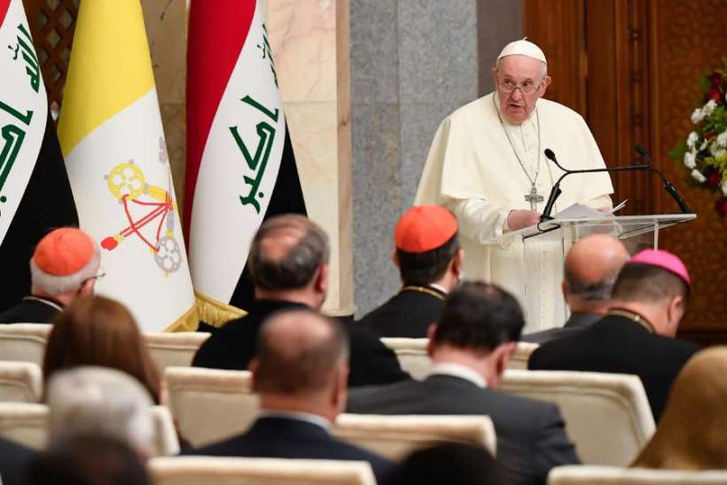 NÃO MAIS ASSASSINATO EM NOME DE DEUS, DISSE O PAPA FRANCISCO AOS IRAQUIANOS  — PLUS DE MEURTRE AU NOM DE DIEU, A DIT LE PAPE FRANÇOIS AUX IRAKIENS — NO MORE MURDER IN THE NAME OF GOD, POPE FRANCIS TOLD IRAQIS »