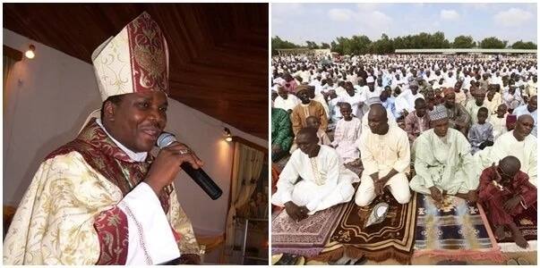 RECOWA-CERAO BISHOP BADEJO PREGA PAZ E AMOR AOS MUÇULMANOS — L’ÉVÊQUE BADEJO DE RECOWA-CERAO PRÊCHE LA PAIX ET L’AMOUR AUX MUSULMANS — RECOWA-CERAO BISHOP BADEJO PREACHES PEACE AND LOVE TO MUSLIMS