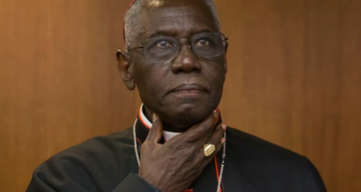 CARDEAL SARAH CONDENA QUALQUER MOVIMENTO PARA A ORDENAÇÃO FEMININA — LE CARDINAL SARAH DENONCE TOUTE DECISION D’ORDINATION FEMININE — CARDINAL SARAH DECRIES ANY MOVE FOR FEMALE ORDINATION