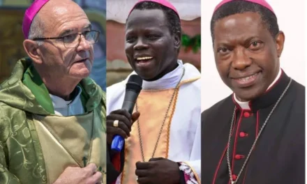 LE PERE A NOMME TROIS AUTRES NOUVEAUX CARDINAUX D’AFRIQUE — O PAI NOMEOU OUTROS TRÊS NOVOS CARDEAIS DA ÁFRICA— THE FATHER HAS NAMED OTHER THREE NEW CARDINALS FROM AFRICA