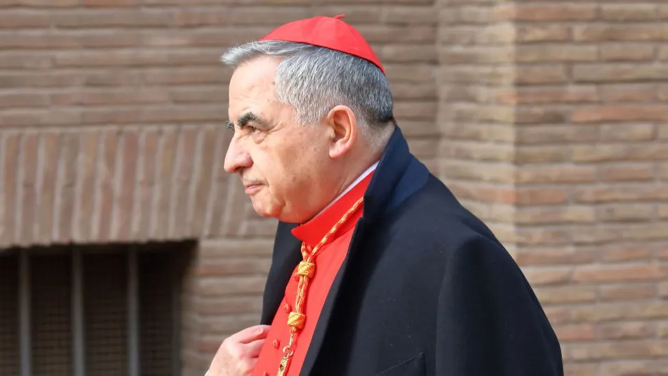 VATICAN CARDINAL SENTENCED TO FIVE AND A HALF YEARS IN JAIL