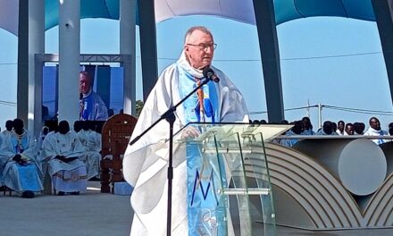 CARDEAL PAROLIN DEDICA NOVO SANTUÁRIO MARIANO NO SENEGAL — LE CARDINAL PAROLIN CONSACRE LE NOUVEAU SANCTUAIRE MARIAL AU SENEGAL — CARDINAL PAROLIN DEDICATES NEW MARIAN SHRINE IN SENEGAL