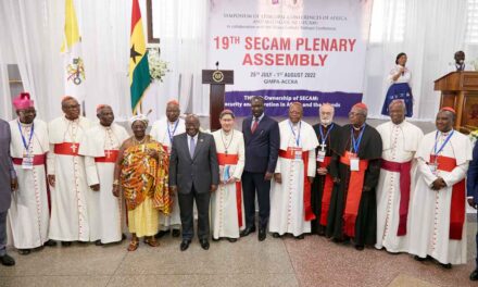 BLESSING OF SAME-SEX COUPLE, AFRICAN BISHOPS RETHINK