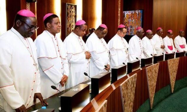 CATHOLIC BISHOPS IN NIGERIA REPRIMAND CAUTION THE GOVERNMENT.