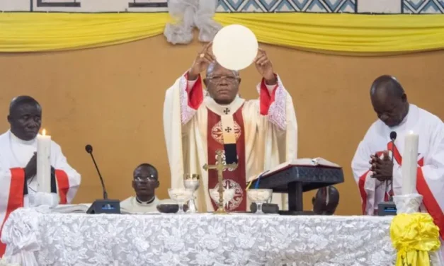 FRIDOLIN CARDINAL AMBONGO SENDS EASTER MESSAGE