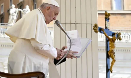 GREAT AUDIENCE MESSAGE BY THE HOLY FATHER