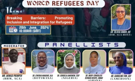 AFRICAN NUNS RAISE THEIR VOICES AGAINST THE PLIGHT OF REFUGEES
