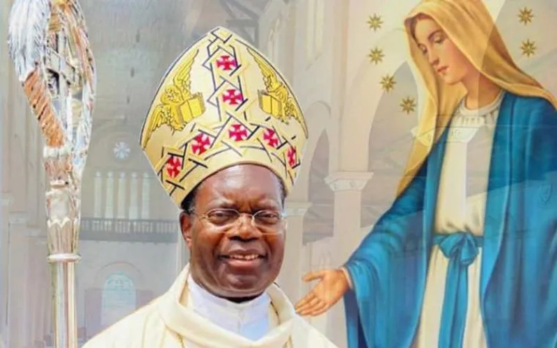 BISHOP MBARGA OF CAMEROUN SAVED FROM ACCIDENT