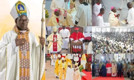 ARCHBISHOP DOGBO TAKES OVER FROM CARDINAL KUTA IN ABIDJAN