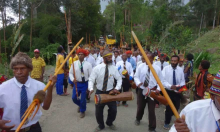 THE POPE HAS DISCOVERED A LIVELY FAITH IN PAPUA NEW GUINEA.