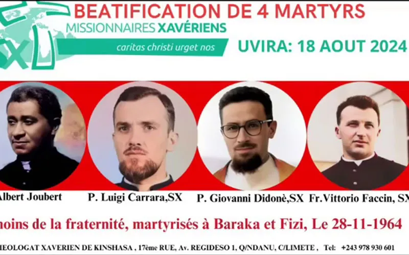 FOUR NEWLY BEATIFIED MARTYRS MADE HISTORY IN DR CONGO