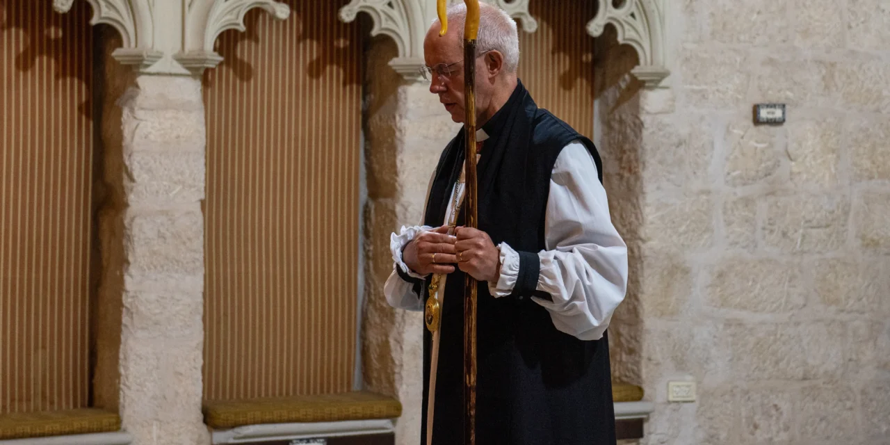 ARCHBISHOP OF CANTERBURY HAS JUST RESIGNED OVER HANDLING OF ABUSE CASES