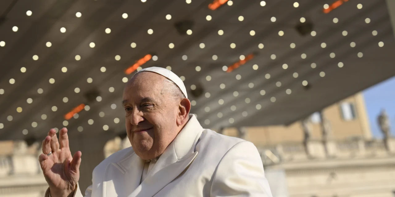 TAKE CHRIST OUT INTO THE STREETS SAID POPE FRANCIS