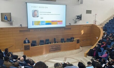 A PILGRIMAGE OF REPAIR; COLUM MCCANN SPEAKS TO COMMUNICATORS IN ROME