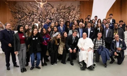 « IT’S POSSIBLE TO LIVE TOGETHER IN PEACE, » SAID THE POPE