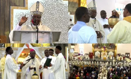 GOD WEEPS FOR NIGERIA, ARCHBISHOP KAIGAMA BLOWS HOT