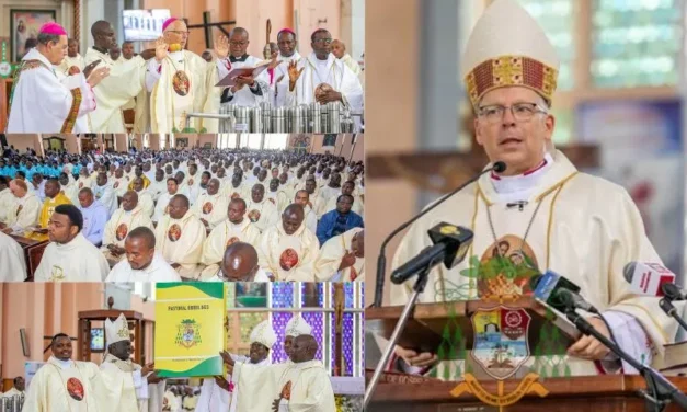 APOSTOLIC NUNCIO IN KENYA LAUDS PRIESTHOOD IN KENYA