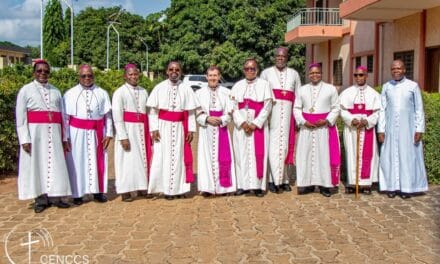 MESSAGE FROM THE CONFERENCE OF BISHOPS OF TOGO (CET)REGARDING THE CURRENT SOCIOPOLITICAL SITUATION IN OUR COUNTRY