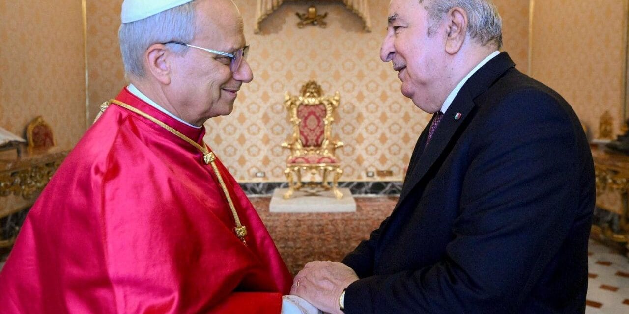 Le président algérien reçu pour la première fois au Vatican