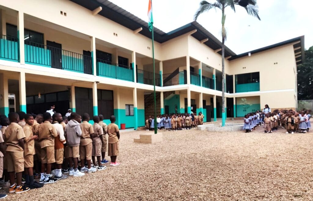 GSSTA, montée des couleurs