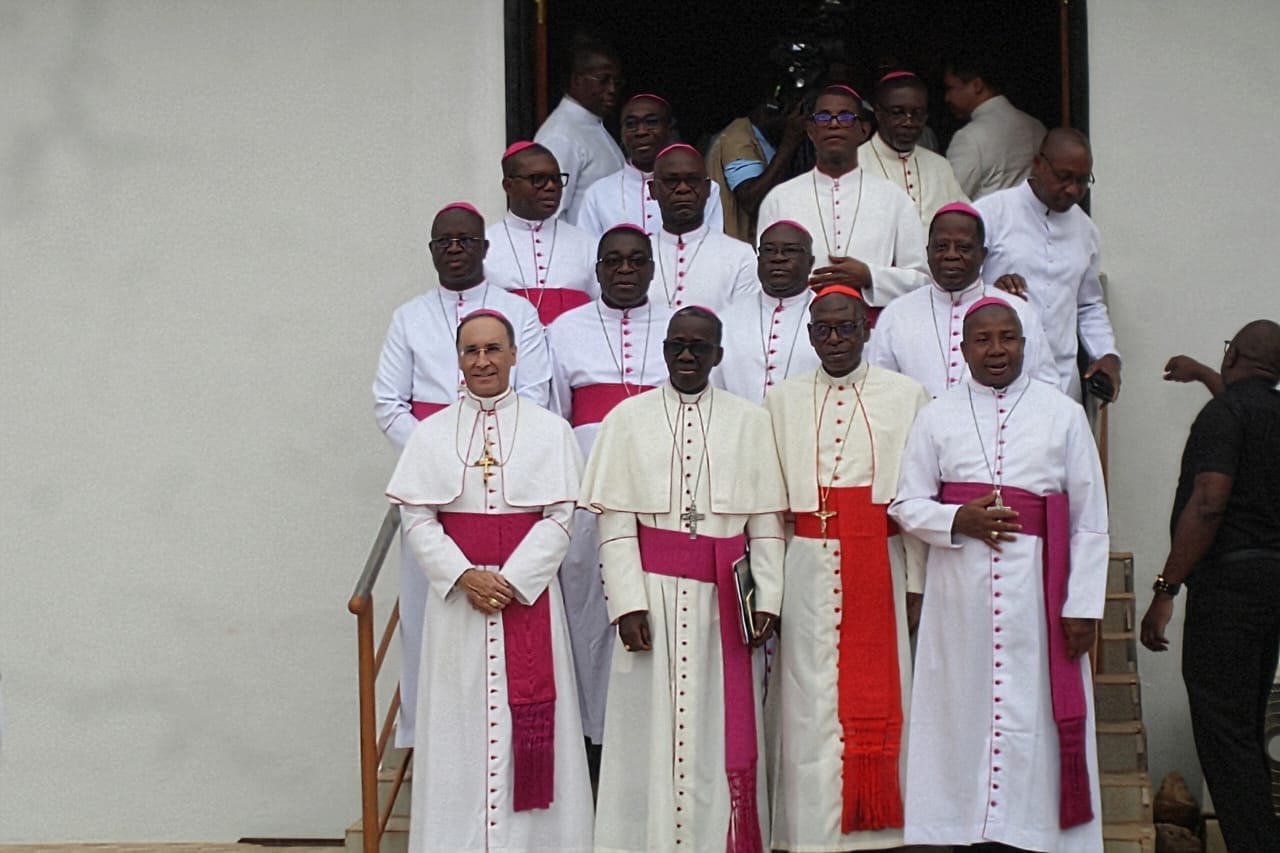 Ouverture de la128 è Assemblée Plénière de la Conférence des évêques catholiques  de Côte d’Ivoire à San Pedro