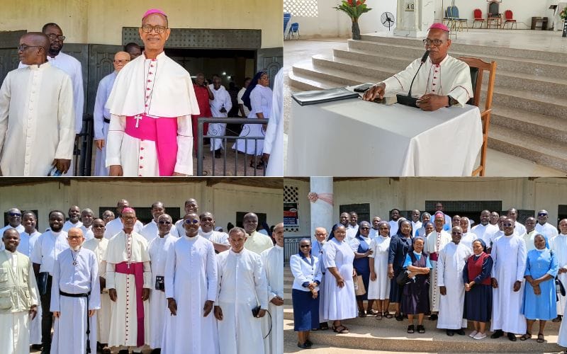 Création d’un nouveau diocèse au Ghana : L&rsquo;évêque pionnier insiste sur la collaboration pastorale