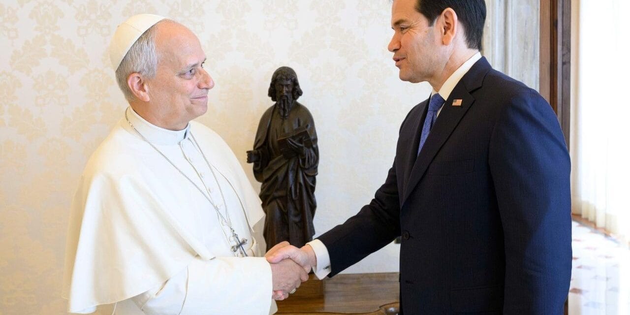 Léon XIV reçoit le secrétaire d&rsquo;État américain Marco Rubio