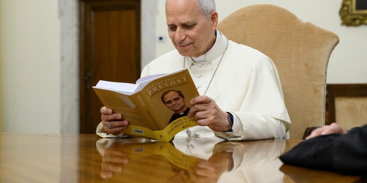 Le Pape Léon XIV reçoit le premier exemplaire de « Liberi sotto la grazia »