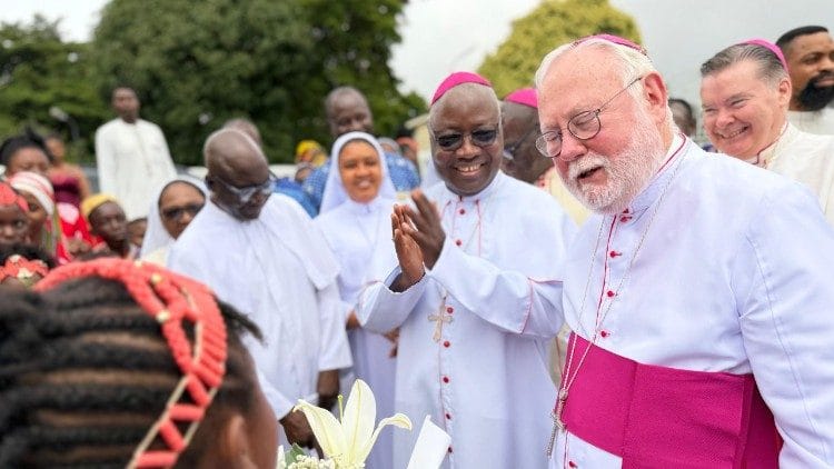 Mgr Gallagher achève une visite au Nigeria