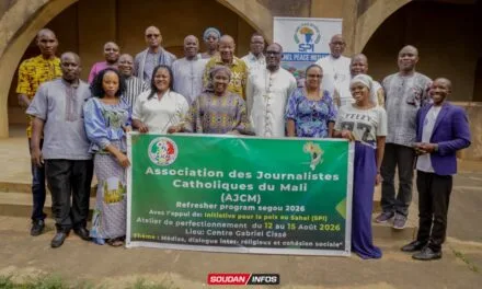 Ségou : l’AJCM forme les journalistes catholiques au dialogue interreligieux
