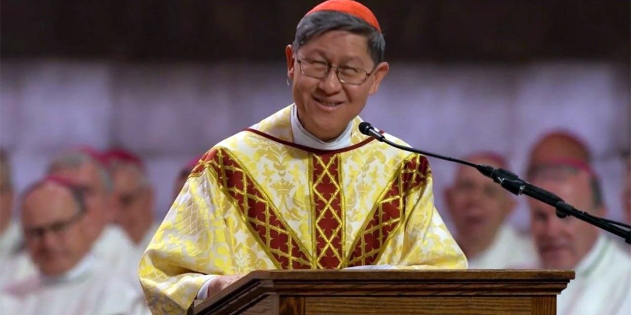 Le cardinal Tagle, nouveau doyen du Collège des cardinaux