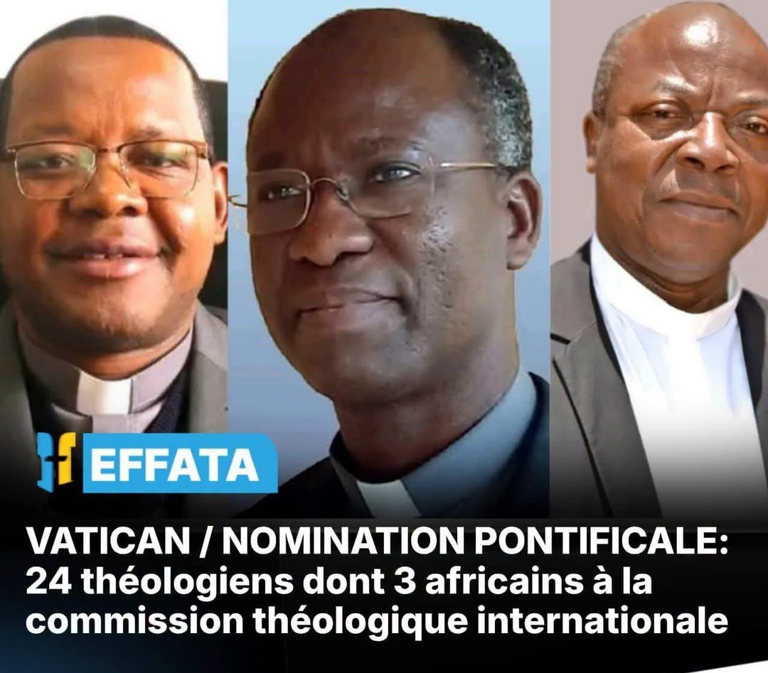 Nomination pontificale : 24 théologiens dont 3 africains à la commission théologique internationale