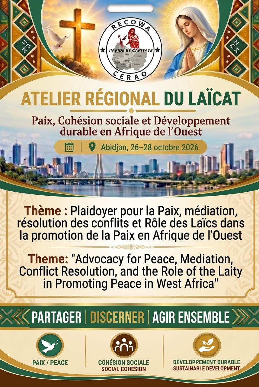 Les laïcs d’Afrique de l’Ouest, artisans de paix et d’espérance